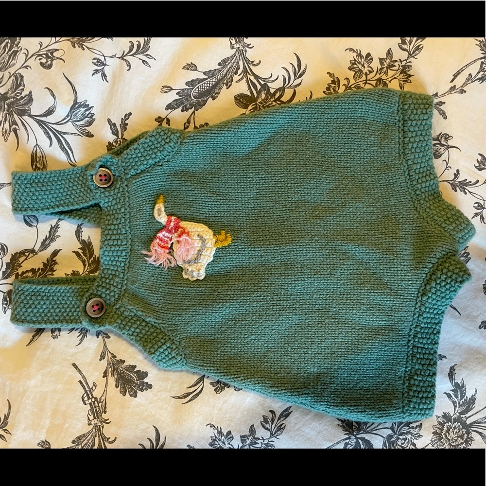 Baby Boden knit overalls